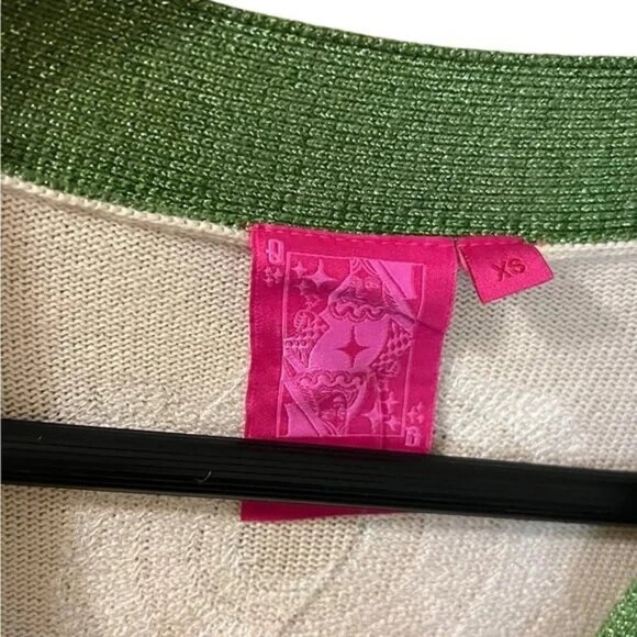 Queen of Sparkles Poppy Flower Beaded Embellished Cardigan XS - Picture 7 of 7